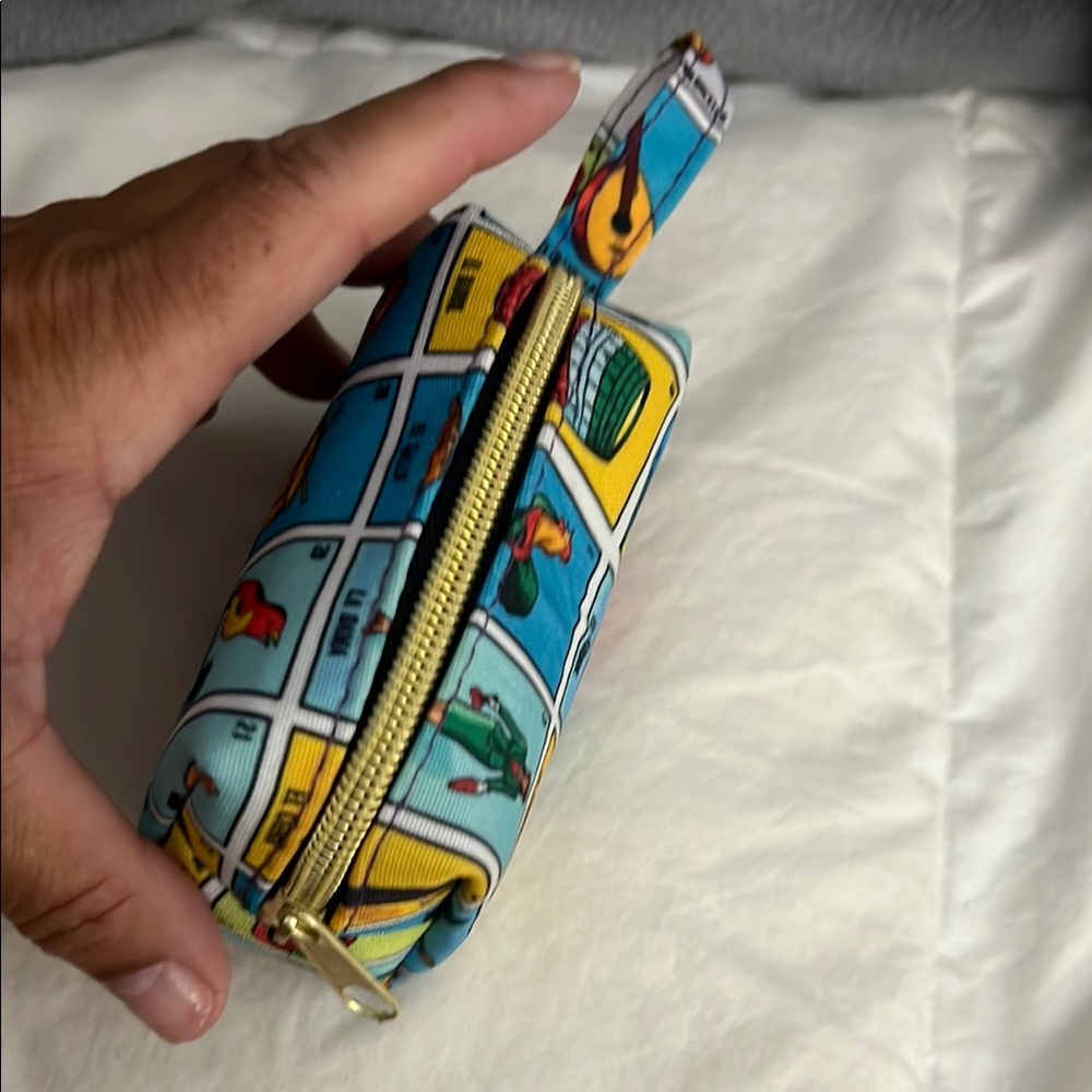 Colorful Lotería Print Pouch - Picture 3 of 10